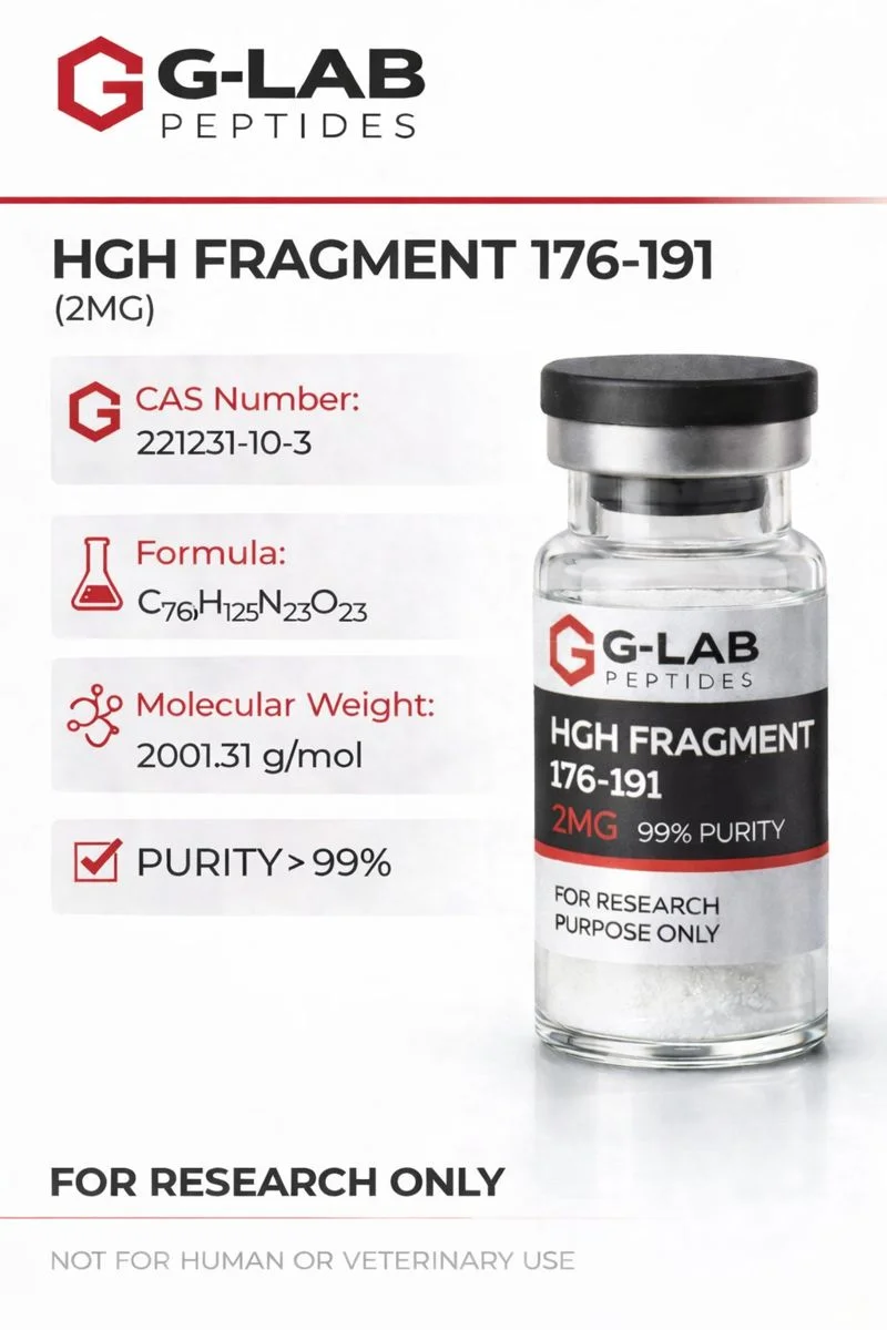 HGH Fragment 176-191 5mg Research Peptide